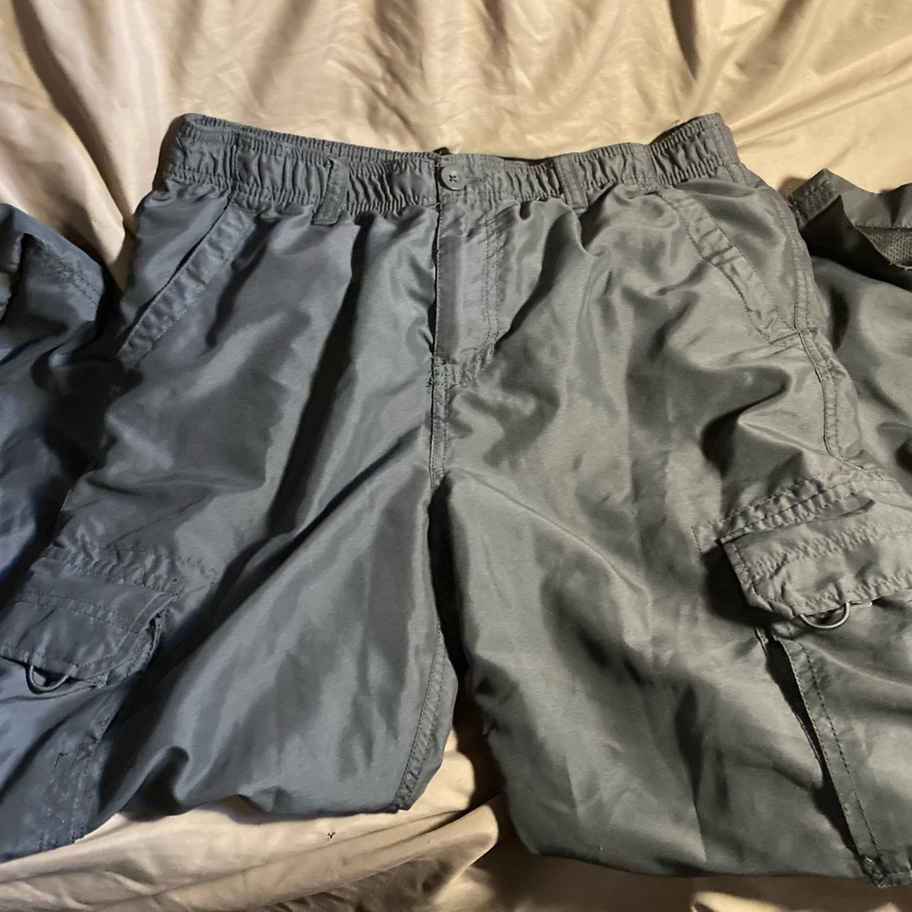 Men's Gray Cargo Pants